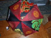 Power Rangers Group Kids 20" Umbrella with Fgiure Handle -BRAND NEW w/ TAGS