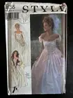 New Style 2255 Wedding Dress Renaissance Lace Up Gown Sewing Pattern sz 6-16