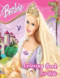 在飛比找博客來優惠-Barbie Coloring Book For Kids: