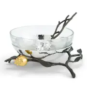 Michael Aram Pomegranate Glass Bowl & Serving Spoon