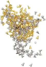 200pcs Nail Art Charms Nail Gems for Durable Fade Resistant Manicure Decorations for