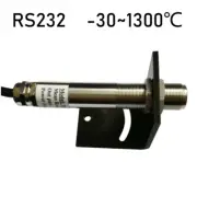 RS232 Non-contact Infrared Thermometer 5-36VDC Sensor Online Temperature Tool
