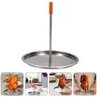 Chicken Rack Vertical Skewer Barbecue Spike Poultry Hanger Barbecue Meat Rack