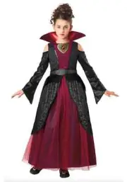 Girl's Vampire Queen Costume Dress