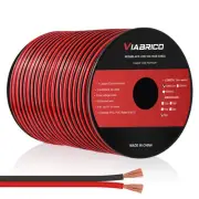 16 Gauge Wire, 16AWG Automotive Wire Electrical Wire 100FT 2 Conductor Red Bl...