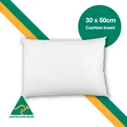 Aus Made 30 x 50cm Cushion Insert Polyester Premium Lofty Fibre