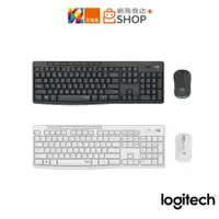 在飛比找蝦皮購物優惠-【Logitech 羅技】MK295 無線靜音鍵鼠組 (兩色