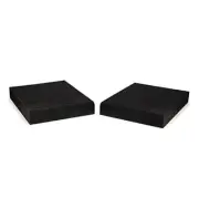 High Density Acoustic Foam Isolation Pads for Bookshelf Speakers 10" x 7.5"