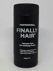 Volumizer Dust It .7 oz. Biggie Double Size Bottle Hair Mattifying Powder Volume & Softness No Mess Matting or Clumping Easily Comb Thin Lifeless Hair to Luscious Fullness by Finally Hair