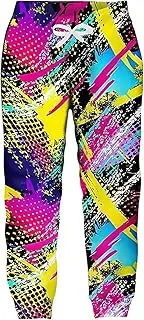 [Bopika] Sports Jogger Pants Boys Girls Funny 80s 90s 3D Graphic Sweatpants Retro Track Pants with Pockets for Kids 6-16Y