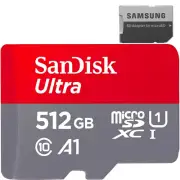 SanDisk Ultra A1 Micro SD Memory Card Class 10 TF SD Card 512GB with Adapter