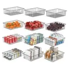 12 Pack Extra Large Wire Storage Baskets for Organizing, Pantry Organization