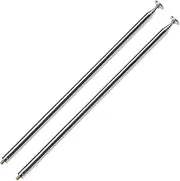 EMSea M3 Thread 6 Sections Telescopic Antenna for AM FM Radio Radio TV RC Car Aircraft Controller Replacement Remote Control Accessory Stretched Length 820mm