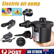 Electric Air Pump Portable Swimming Rings Inflatable Bed Boat Mattresses Pool