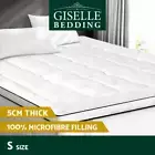 Giselle Bedding Mattress Topper Pillowtop Toppers Mattress Protector Single