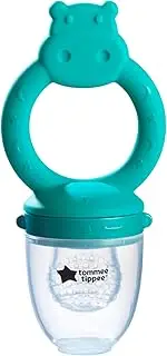 Tommee Tippee Baby Fresh Food and Fruit Feeder, Teether Soothes Sore Gums, Dishwasher and Steriliser Safe, Ideal for Weaning, Easy-Hold Handle, 4m+
