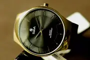 New Slava Watch with Japan quartz movement MYOTA Gold Case Gift