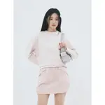 舒華同款🍀COVERNAT 兩袋單肩包 LOGO大學T 氣球迷你裙 (G)I-DLE SHUHUA