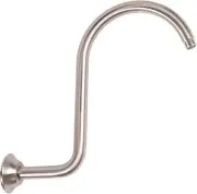 Shower Arm and Flange 12 Inch Modern Gooseneck Extension S Shaped Shower Arm wit