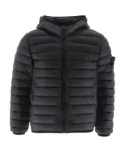 Stone Island Junior Logo Patch Padded Jacket 8Y,14Y,10Y blue
