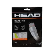 HEAD Boast 65 Badminton Racquet String | Color: Yellow | Size: 10m | Material: Nylon | For Unisex | Heat resistant | Durable