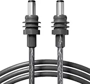 Mini Cable, DC Power Cable for Mini, Replacement Cord for Mini Cable Extension Outdoor Accessories Waterproof, Gray (2M/6.5FT)