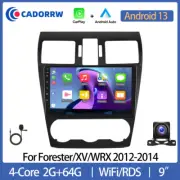 9" Android 13 For Subaru Forester/XV/WRX 2012-2014 Car Stereo Radio GPS Carplay