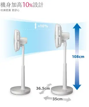 【MONEY.MONEY】AIRMATE艾美特_DC直流馬達立扇/12吋/6葉/遙控/定時/12段調風/FS30002R