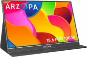 Portable Monitor15.6'' 1080P FHD Laptop Monitor USB C HDMI Mac Phone Xbox Switch