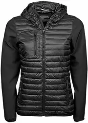 [Tee Jays] Teejays Womens/Ladies Hooded Crossover Jacket