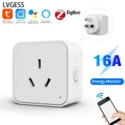 Smart AU Plug Outlet Switch WiFi / Zigbee Socket Voice Control for Alexa Google