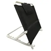 Adjustable 5 Angle Backrest Steel Solid Back Rest Bed Support Meal Read Watch TV