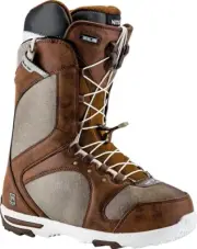 New 2017 Nitro Monarch TLS Snowboard Boots Womens 7 Chocolate - Warm Grey