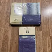 Two Select Edition 200 Threads Per Sq. Inch Twin Flat Sheet & Two Pillow Cases