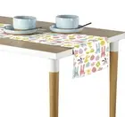 Easter Bunnies & Eggs Toss 12"x72" or 14"x108"