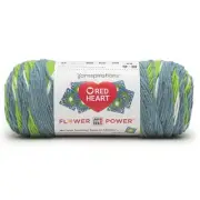 3 Pack Red Heart All In One Granny Square Yarn-COME ON CLOVER 5A002GBS-1GHV6