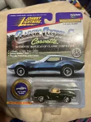 1997 Johnny Lightning Classic Customs 1962 Corvette Roadster Green