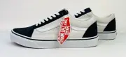 Vans Old Skool Deboss OTW Black White Men's Size 9.5 BRAND NEW