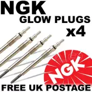 4x NGK Glow Plugs HONDA CIVIC OPEL ASTRA ASTRA H ASTRA H SPORT HATCH #4617