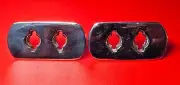 FORD THUNDERBIRD B50552C, 1955-57 L & R Rear Top Latch Deck Plates Original NEW