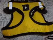 Step-In YELLOW Blk Mesh HARNESS Dog LONDON FOG XS M L XL New