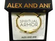 Alex and Ani LOTUS PEACE PETALS Cuff Bracelet 14Kt Gold Plated NWTBC 2017