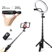 Yunteng Tripod stand for ring light/phone holder camera live youtube video