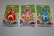 Sesame Street Beginnings Pacifier & Holder, Elmo, Big Bird, or Cookie Monster