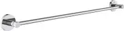 GROHE Start QuickFix Towel Rail (Metal, Concealed Fastening, Including Screws and Dowels, Extra Easy to Fit with GROHE QuickGlue), Size 654mm, Chrome, 41178000