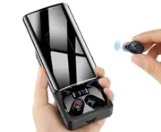 Bluetooth Headset 5.0 Sports Anti-sweat In-ear Type with LED Digital Display