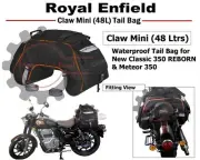 Fit For Royal Enfield "Meteor & New Classic 350 Claw Mini Waterproof Tail Bag"