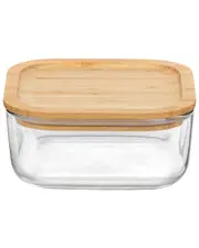 Bormioli Rocco Set of 12 Frigoverre 11.75oz Bamboo Food Storage Containers