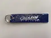 GoJet Airlines “Remove Before Flight” Aviation Airplane Bag Tag Keychain - NEW