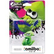Inkling Squid Green Amiibo Splatoon Series Brand New